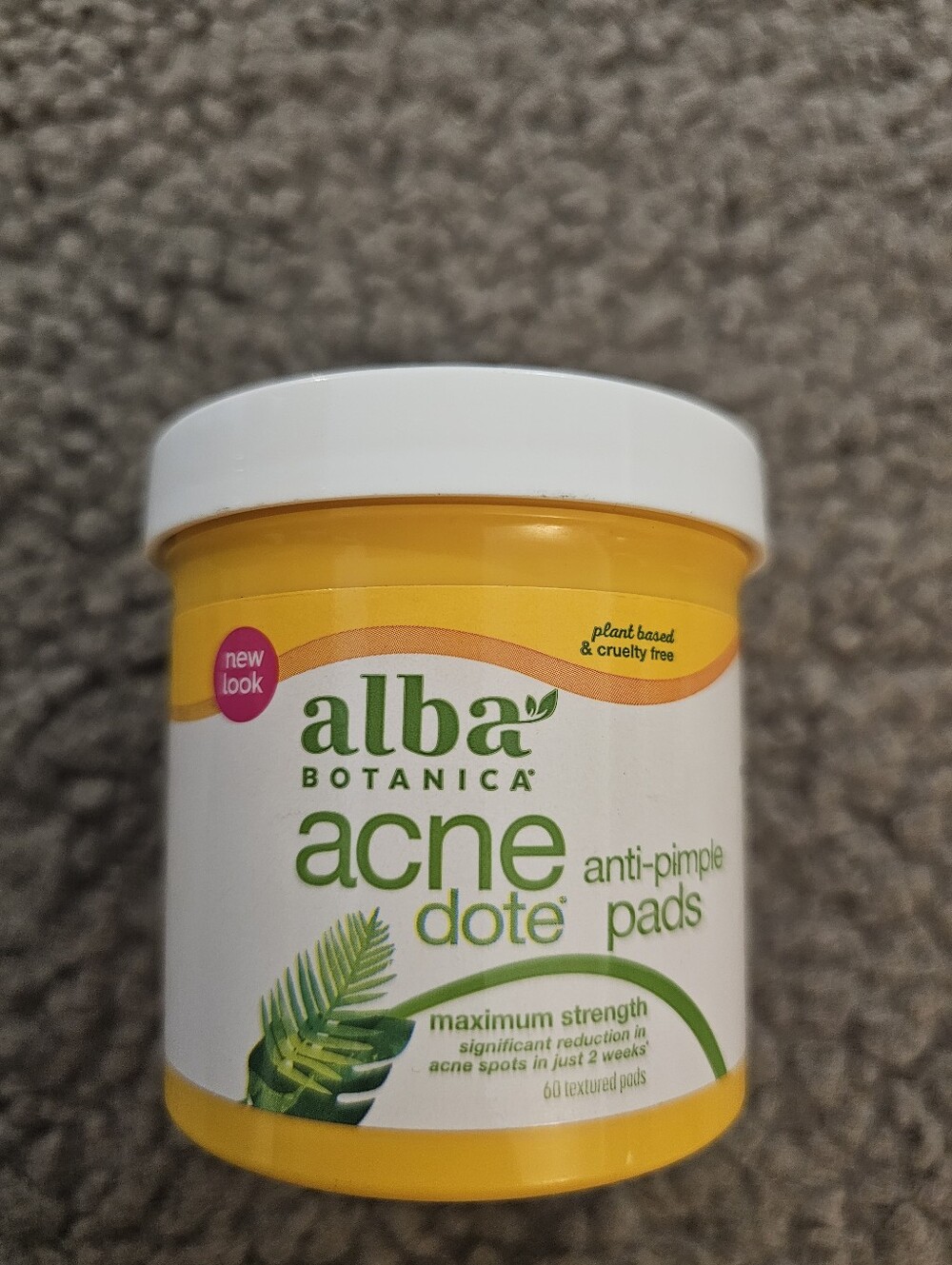 ACNE Pads By Alba Botanica: 60 Pads